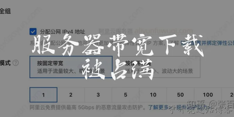 服务器带宽下载被占满