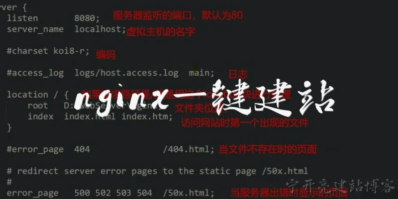 nginx一键建站