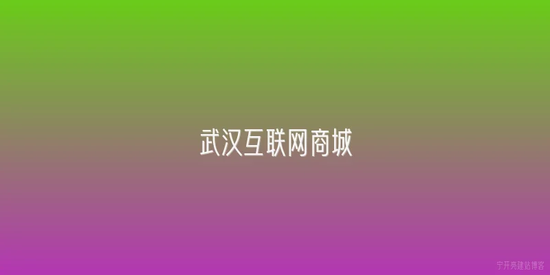 武汉互联网商城