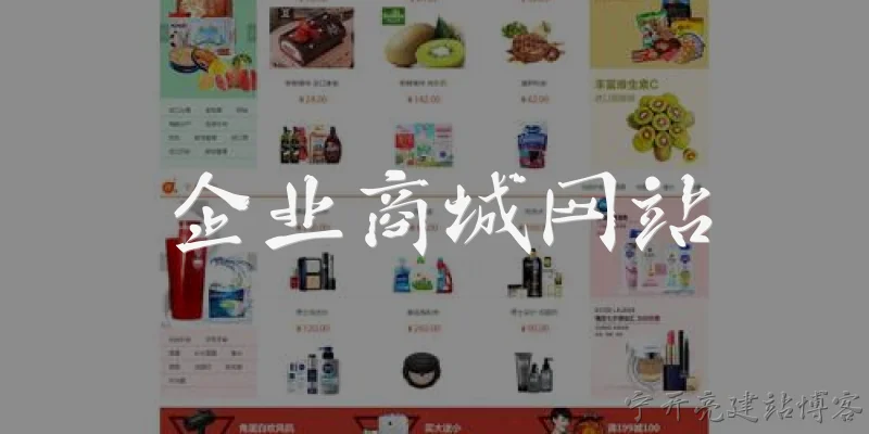 企业商城网站