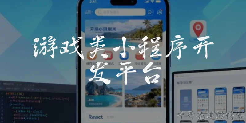游戏类小程序开发平台