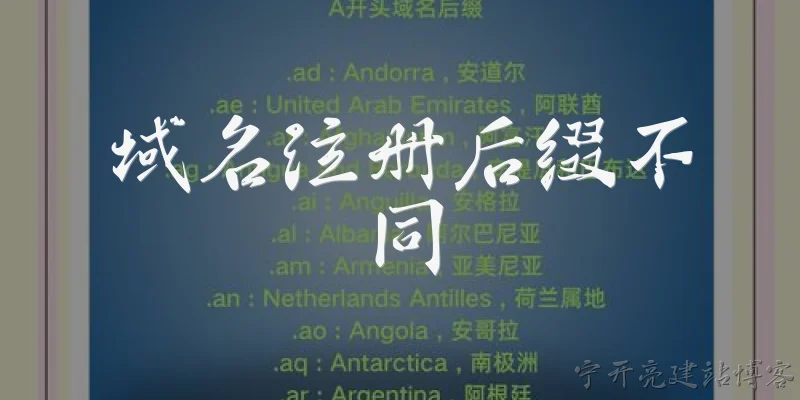 域名注册后缀不同:域名注册时，后缀不同（如.com和.cn）在2026年对企业品牌保护有何主要区别？